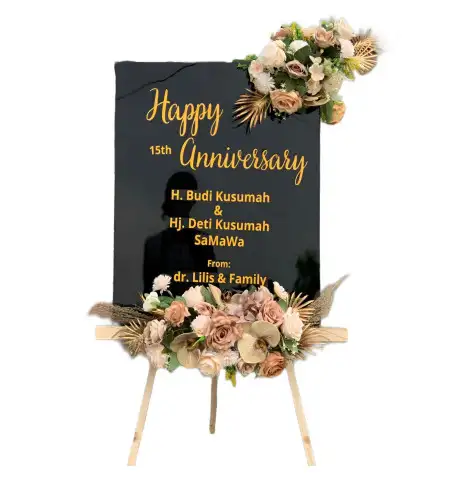 Papan Bunga Akrilik Grobogan