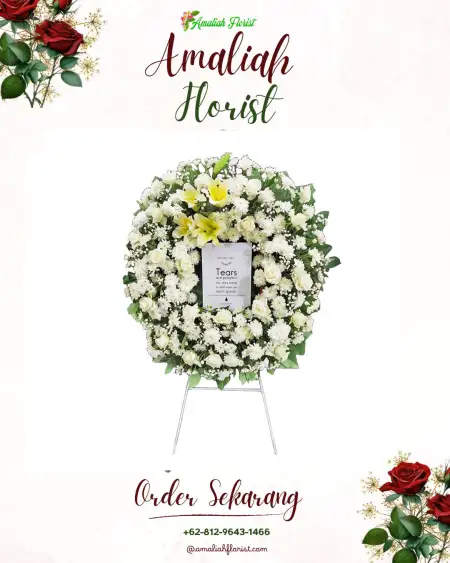 Krans Bunga Duka Grobogan