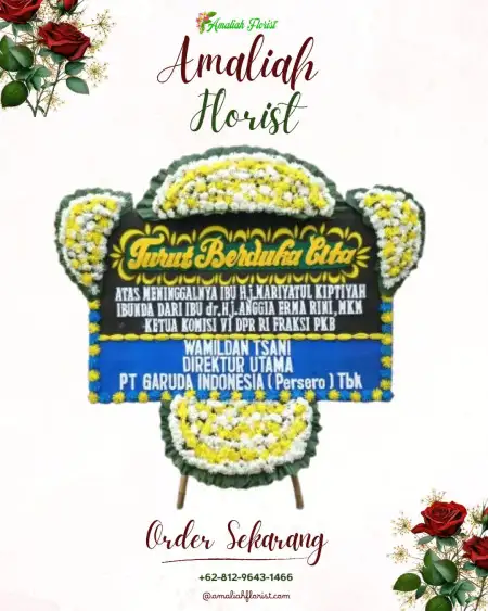 Papan Bunga Duka Grobogan